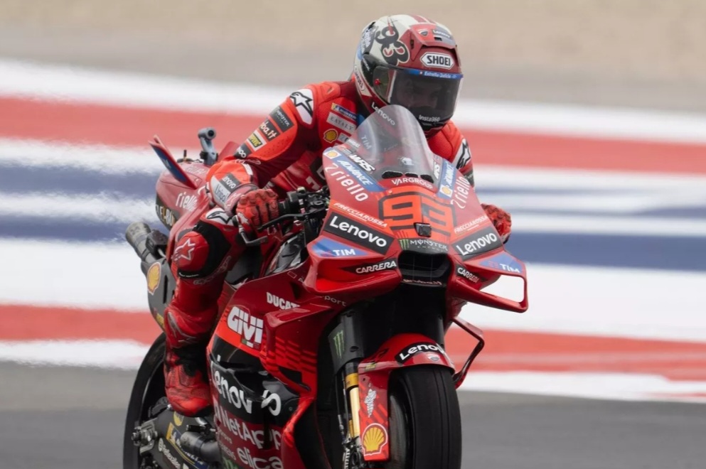 Marc Marquez belum terkejar oleh pesaing-pesaingnya.