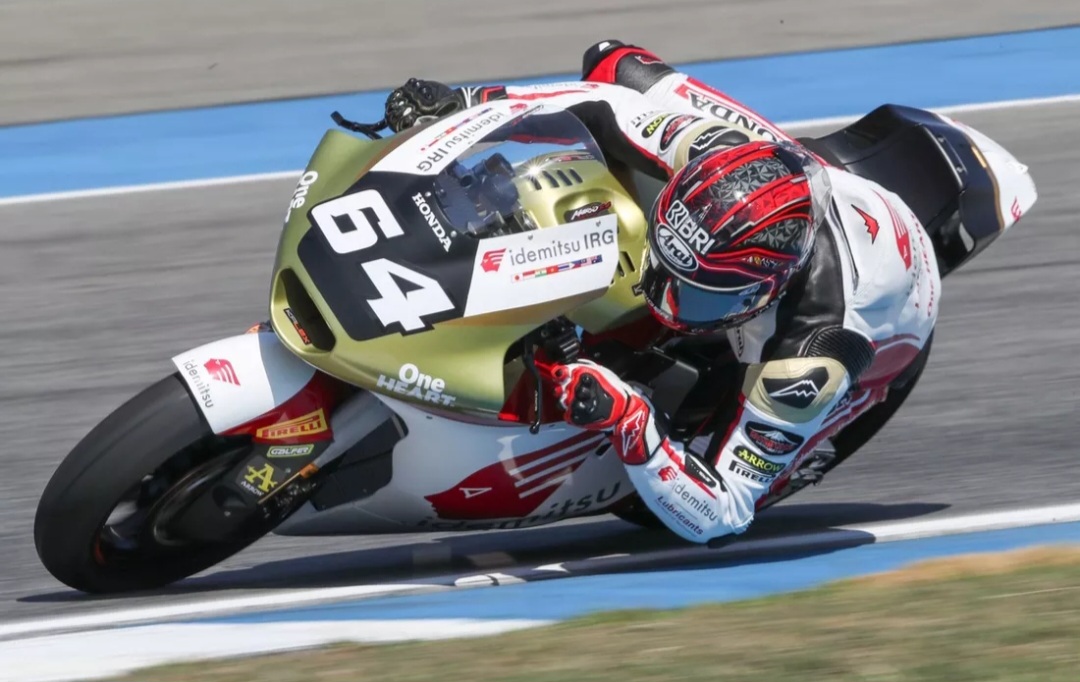 Mario Aji tampil impresif di balap Moto2 Amerika.