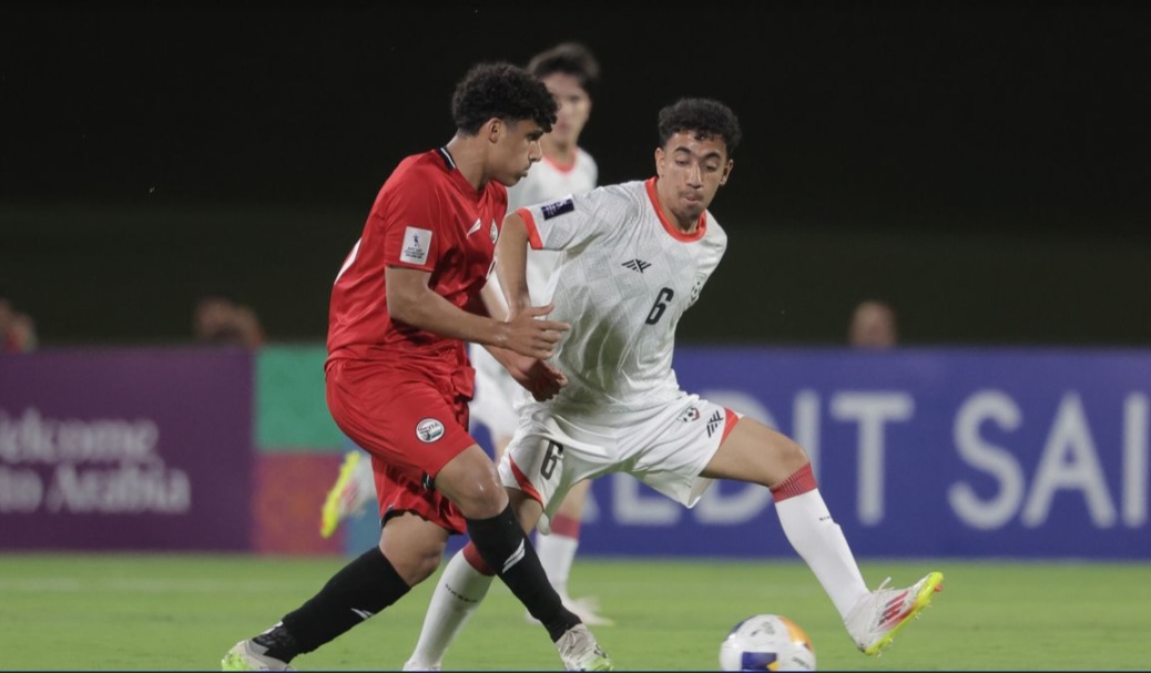 Laga Yaman vs Afghanistan yang dimenangkan Yaman dengan skor 2-0.