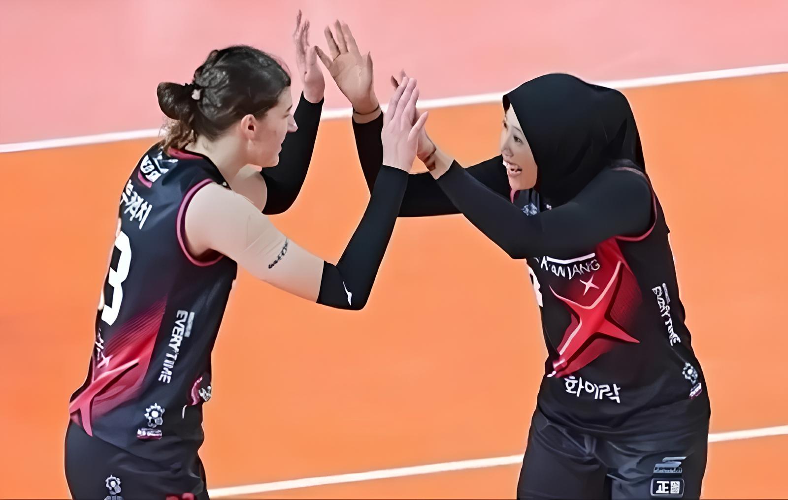 Duet maut Vanja Bukilic dan Megawati hangestri Pertiwi ingin torehkan sejarah di Liga Voli Korea.