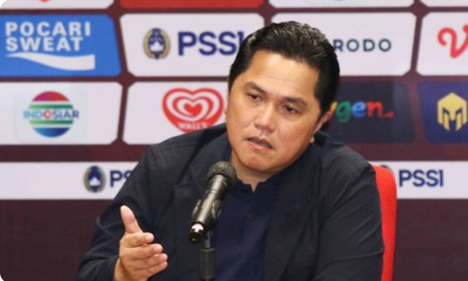 Ketua Umum PSSI Erick Thohir