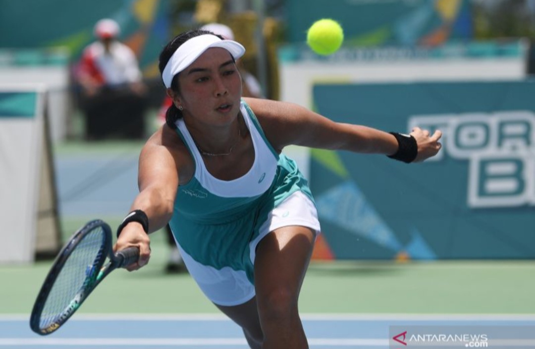 Aldila Sutjiadi yang berpasangan dengan petenis Australia Olivia Gadecki tampil solid sepanjang turnamen.