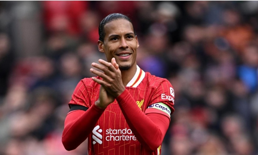Virgil Van Dijk jadi pahlawan kemenangan Liverpool atas West Ham.