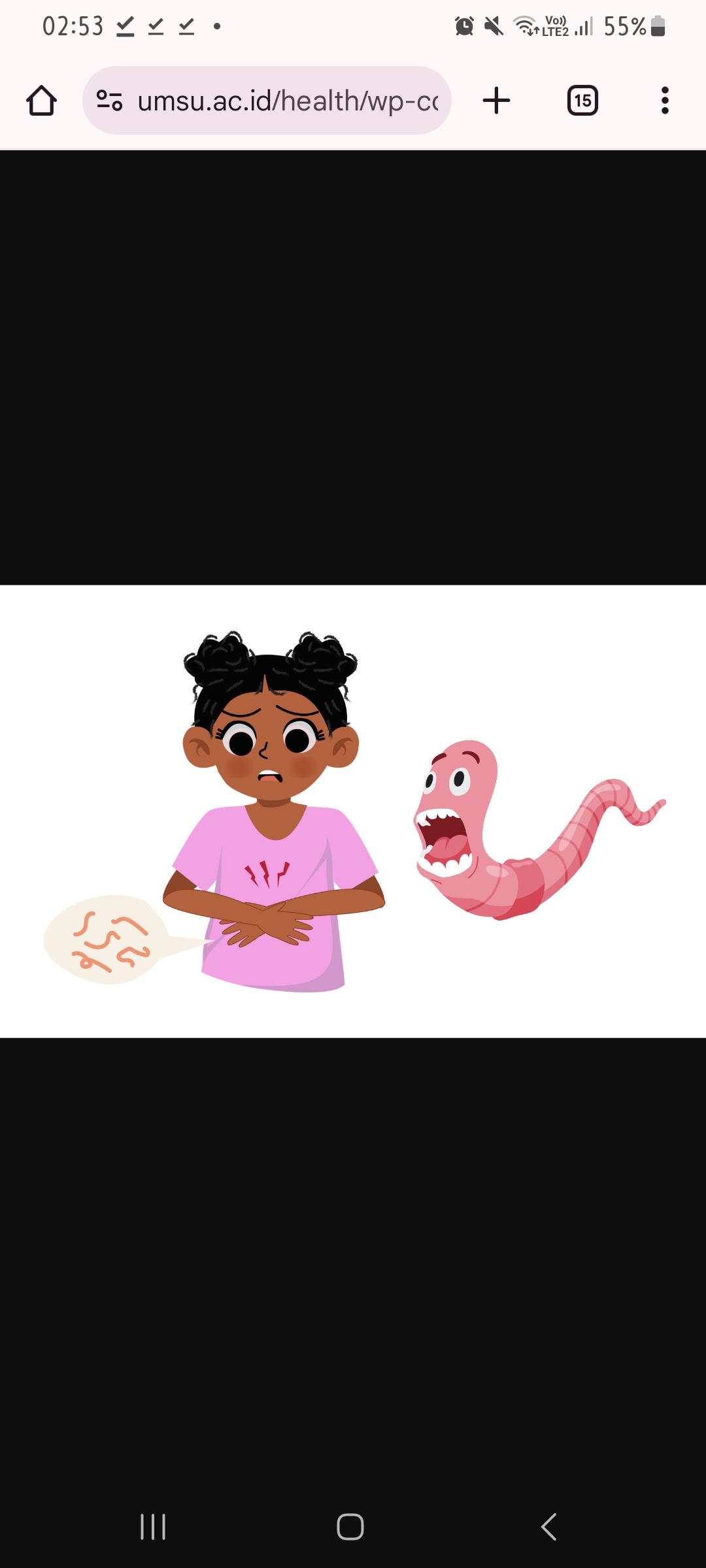 Anak-anak lebih rentan cacingan dibandingkan orang dewasa dan akan mengalami gejala tertentu.