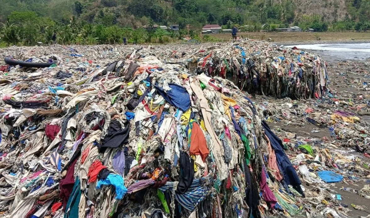 SULIT TERURAI: Limbah tekstil memiliki dampak yang sangat buruk terhadap lingkungan.