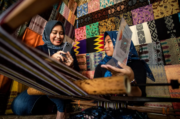 SEKTOR STRATEGIS: BRI mencatatkan penyaluran Kredit Usaha Rakyat (KUR) senilai Rp 42,23 triliun.