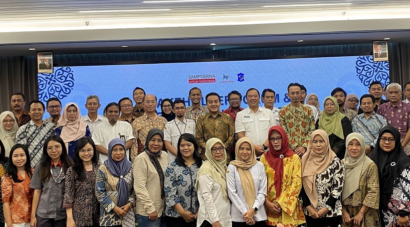 BERBAGI: Peserta Stakeholder Forum and Sharing Session yang merupakan rangkaian sertifikasi standar Alliance for Water Stewardship (AWS) dihadiri oleh berbagai perwakilan di Kota Surabaya.