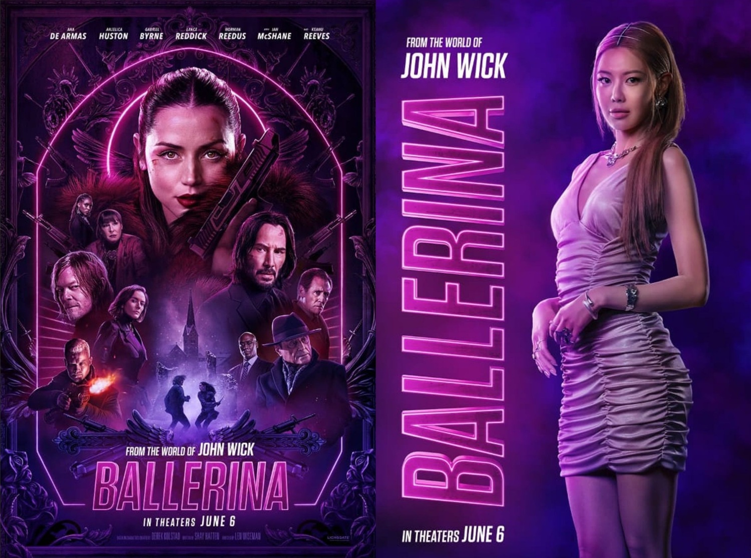 Sooyoung SNSD dalam poster promosi film Ballerina.