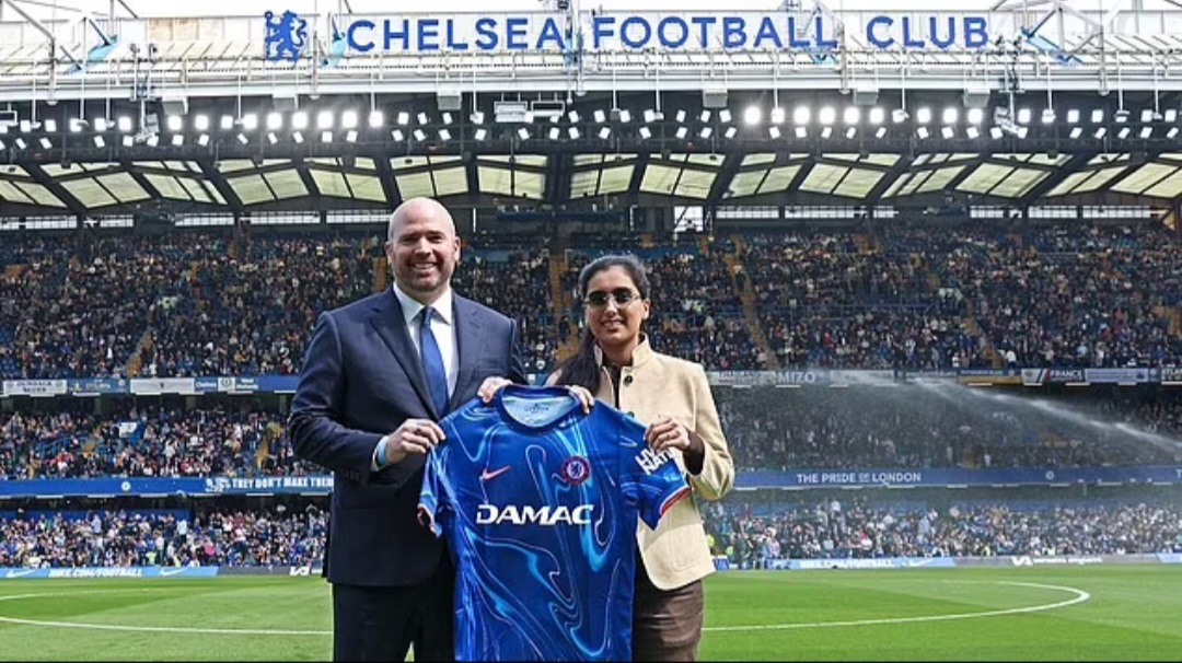 Chelsea telah mengumumkan sponsor baru untuk bagian depan kaus mereka untuk beberapa pertandingan terakhir hingga akhir musim.