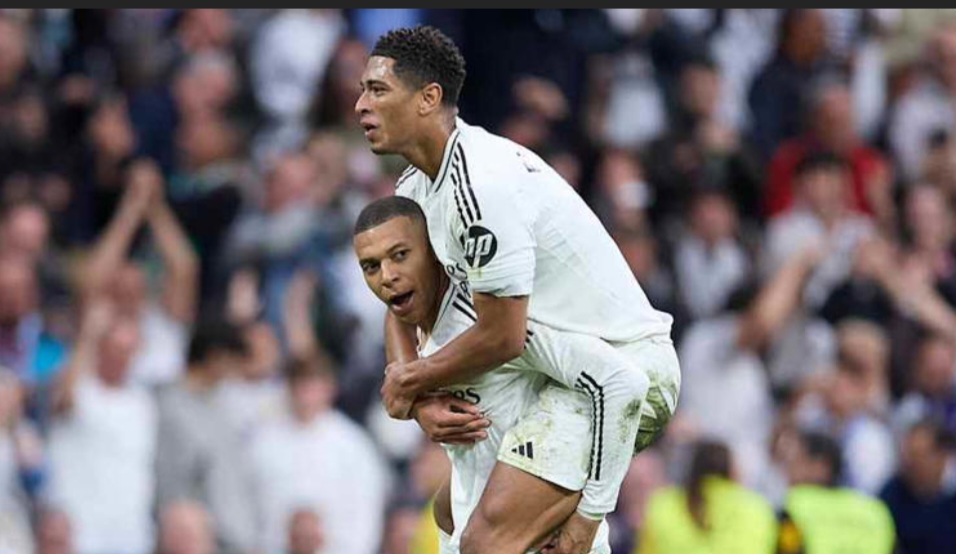 Kylian Mbappe jadi bintang kemenangan Real Madrid atas Celta Vigo.