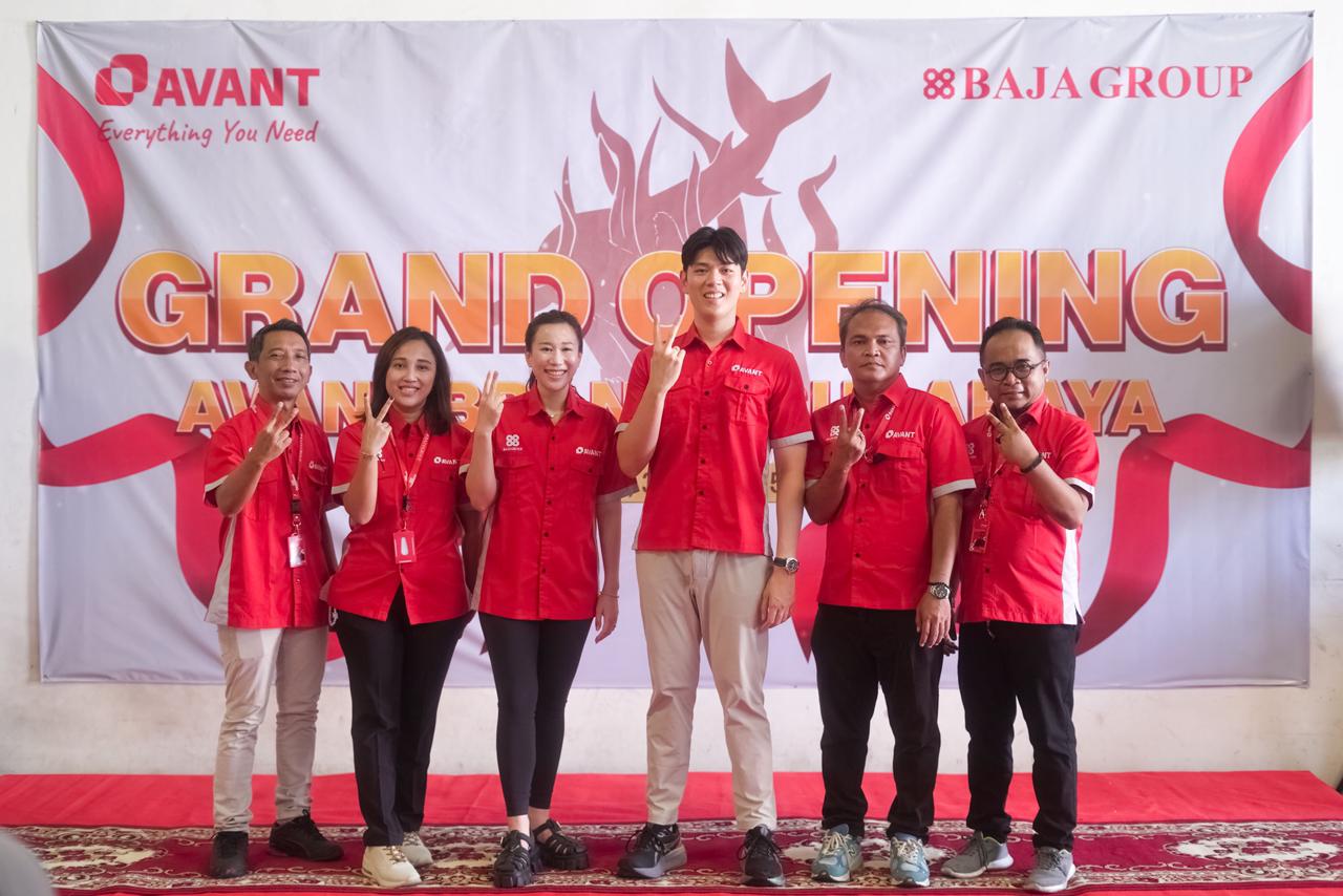 Grand Opening Avant Branch Surabaya yang berlokasi di Kompleks Pergudangan Ritz, Gate Blok BF No. 3, Bohar Timur, Kecamatan Taman, Sidoarjo, Jawa Timur.