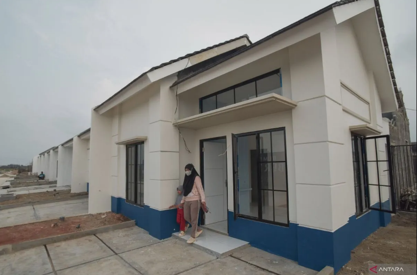 Rumah subsidi untuk pekerja media di Cibitung, Jawa Barat. (IST)