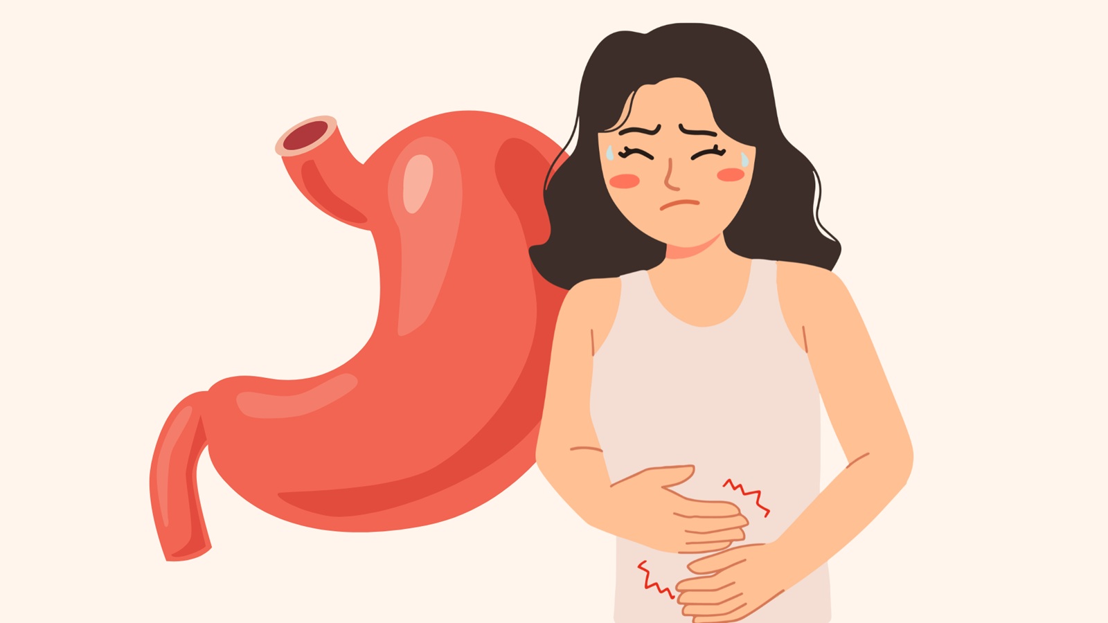 Ilustrasi gastritis.