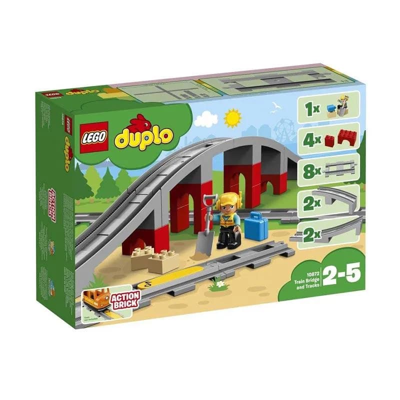 LEGO Duplo dirancang dengan ukuran lebih besar dan aman untuk tangan mungil si kecil.
