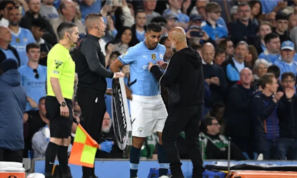 Rodri Kembali ke lapangan hijau setelah delapan bulan menepis karena cedera ACL.