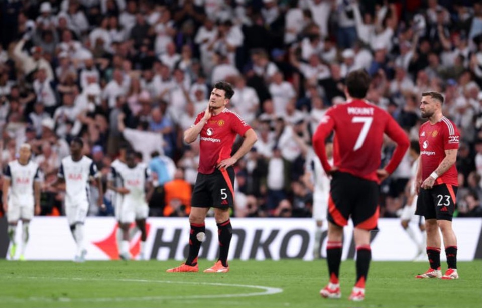 Pemain Manchester tertunduk lesu, gagal total musim ini.