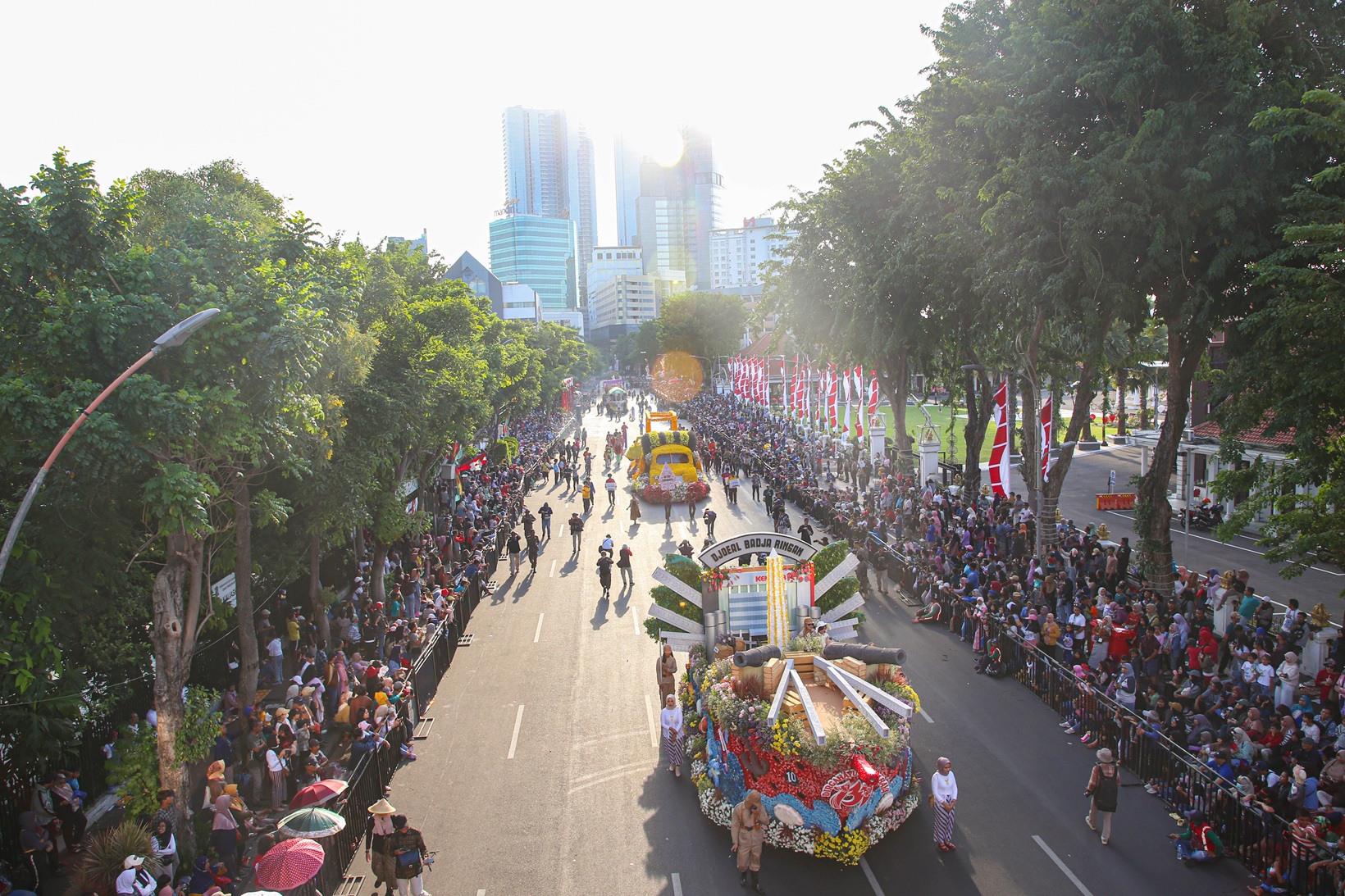 Tahun ini rute Parade Surabaya Vaganza akan sedikit berbeda dibandingkan sebelumnya.