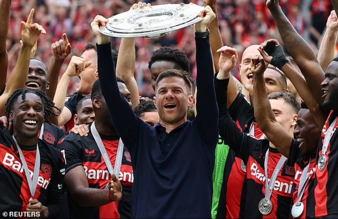 Xabi Alonso membawa Leverkusen meraih gelar Bundesliga tanpa terkalahkan musim lalu.