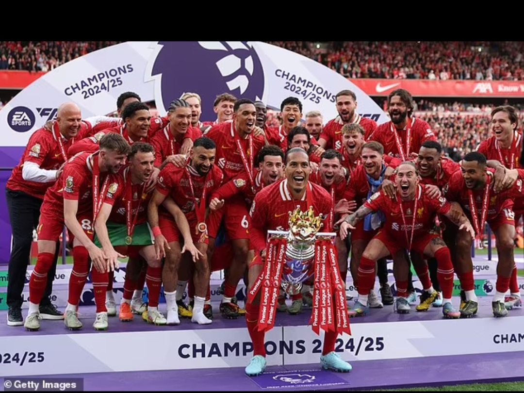 Liverpool bermain imbang 1-1 dengan Crystal Palace dalam pertandingan terakhir Liga Primer musim gemilang mereka