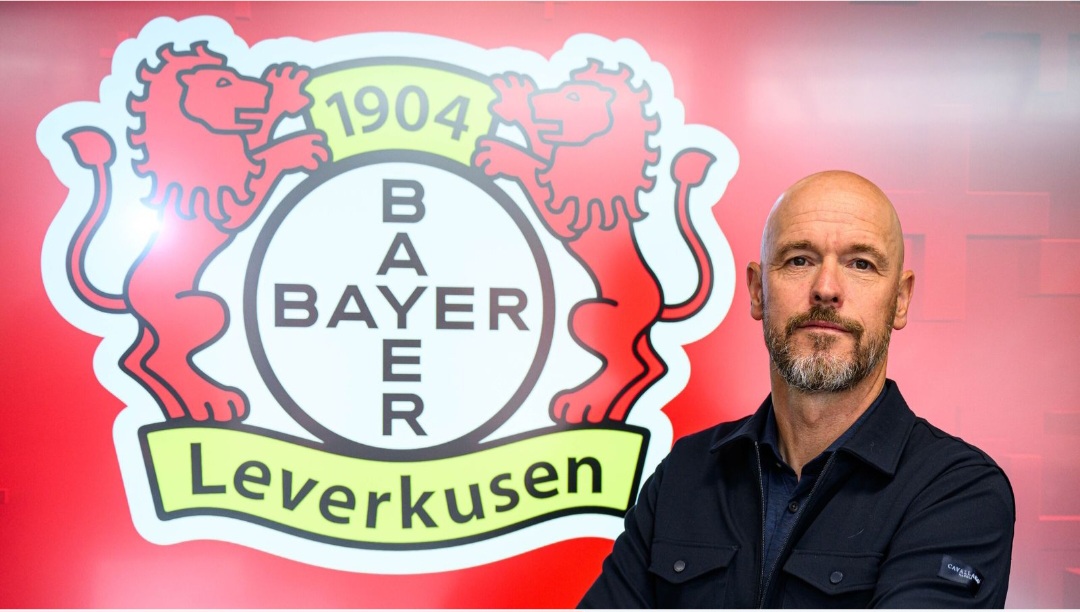 Erik ten Hag gantikan Xabi Alonso tangani Bayer Leverkusen.