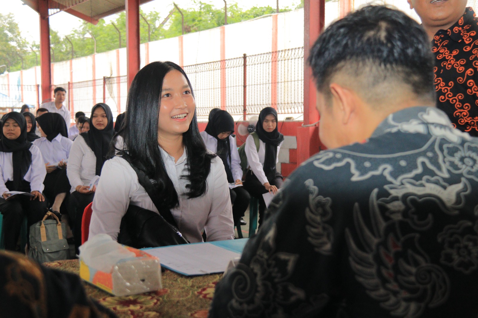 ANTRE: Hari kedua pelaksanaan registrasi ulang Calon Aparatur Sipil Negara Formasi Tahun 2024 di lingkungan Direktorat Jenderal Pemasyarakatan (Ditjenpas) Jawa Timur.
