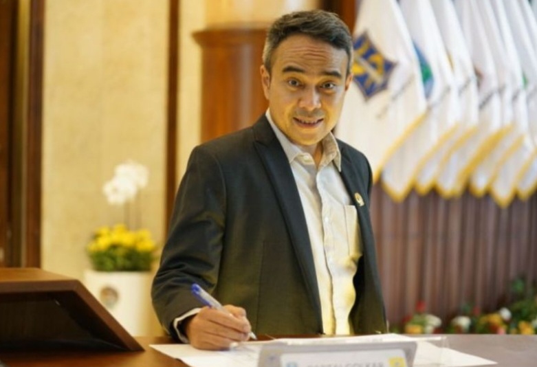 Ketua Fraksi Partai Golkar DPRD Jawa Timur, Pranaya Yudha.