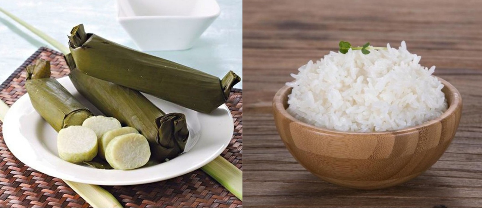 Lontong memiliki ketahanan yang lebih lama ketimbang nasi, rasanya juga khas.