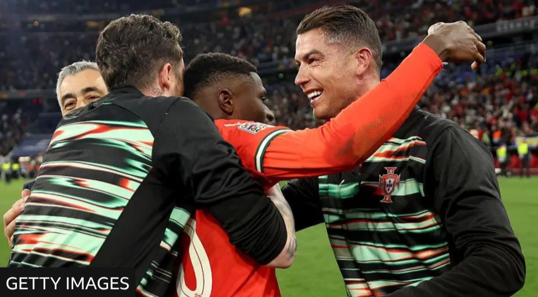 Ronaldo Tak kuasa menahan tangis untuk gelar ketiga bersama Portugal.