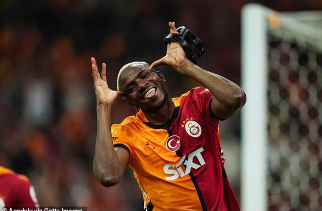 Victor Osimhen mencetak 37 gol dalam 41 pertandingan saat dipinjamkan ke Galatasaray dari Napoli.