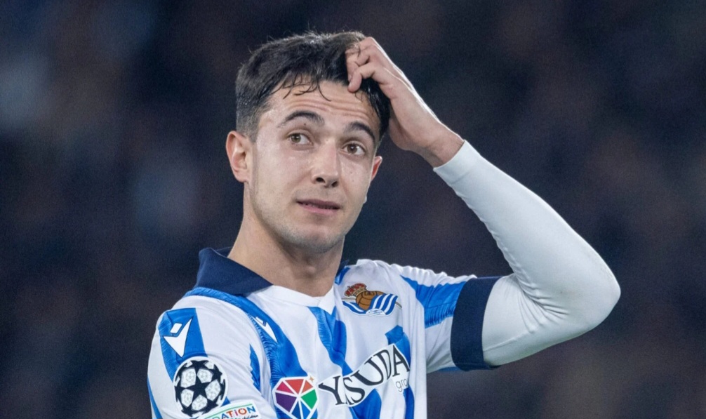 Martin Zubimendi didekati Real Madrid.