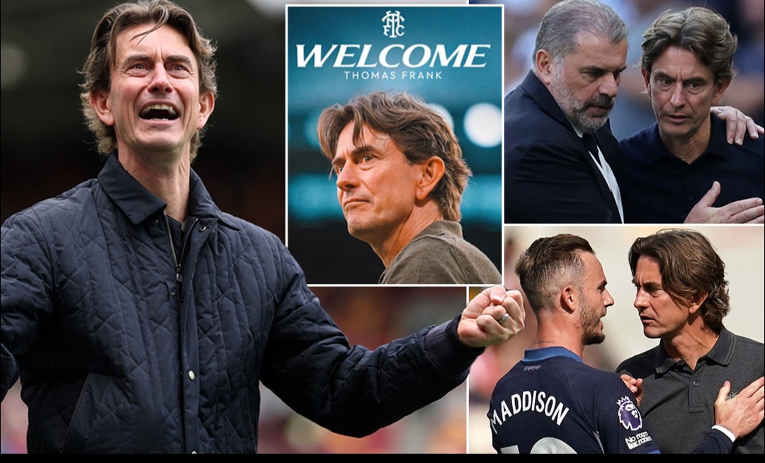 Tottenham pada hari Kamis mengonfirmasi penunjukan Thomas Frank sebagai pelatih kepala baru mereka
