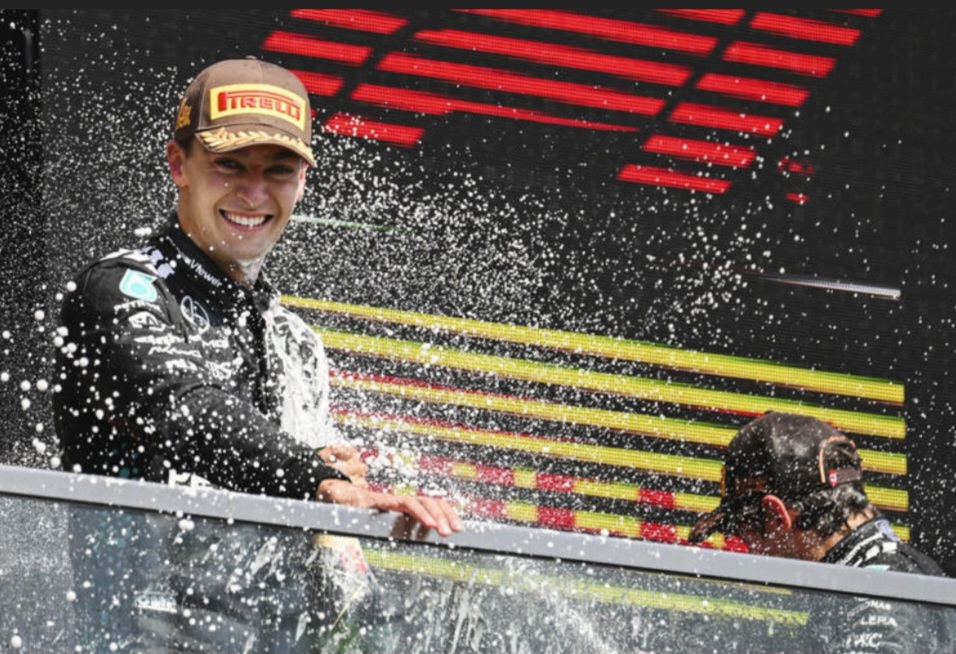 George Russell tampil luar biasa di sirkuit Gilles Villeneuve,  Kanada.