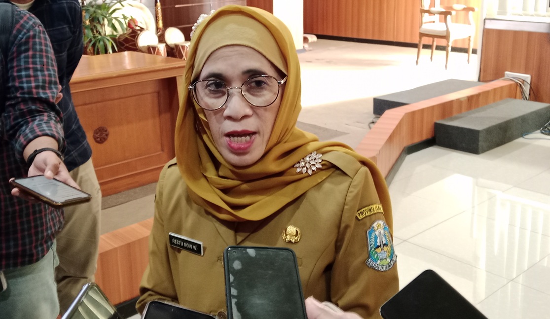 Kepala Dinas Sosial Jawa Timur Restu Novi Widiani.