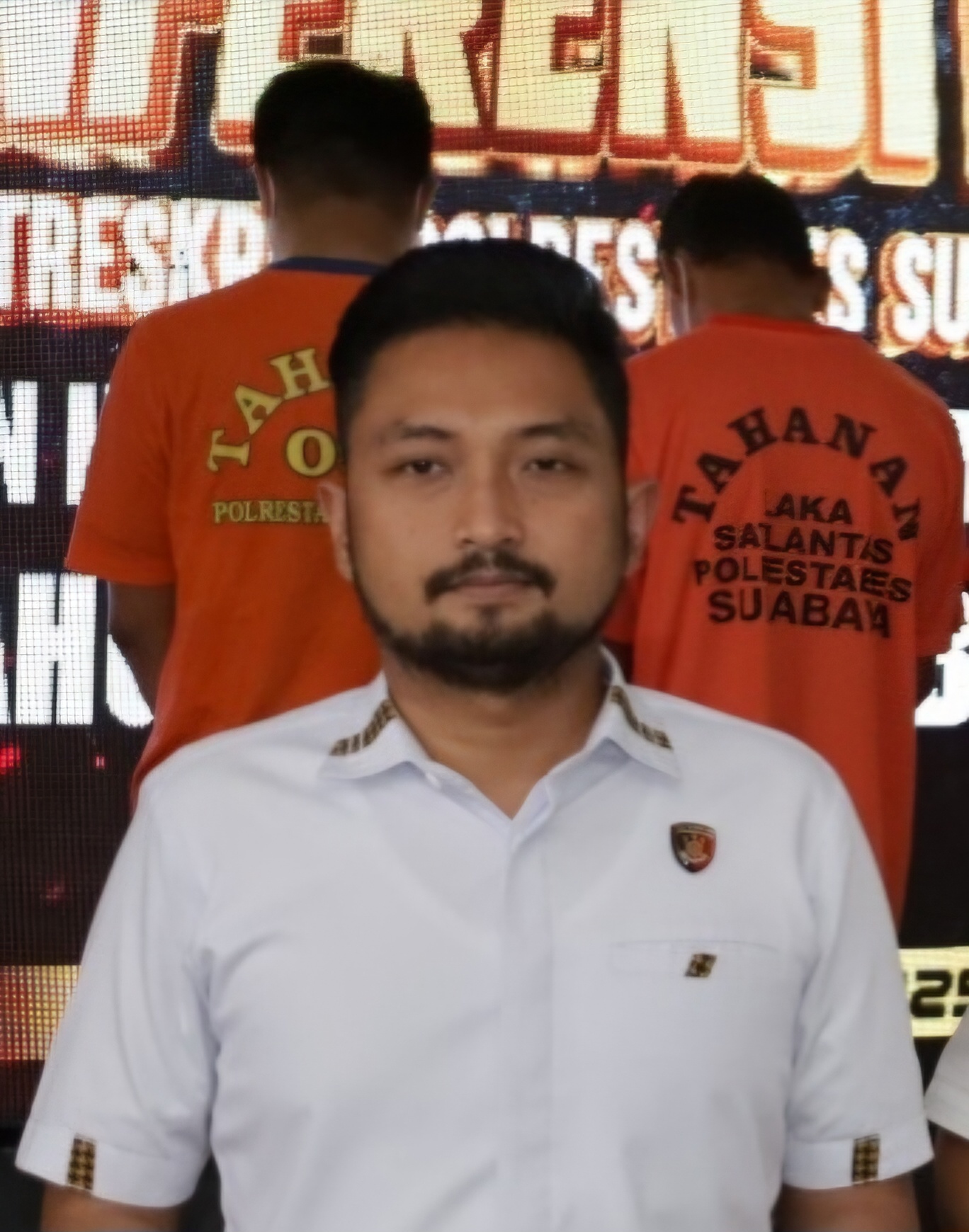 PROSES : Kanit Jatanras Satreskrim Polrestabes Surabaya Iptu Bobby Wirawan mengaku tersangka Penipuan UMKM di Sememi, Surabaya, RPA, sudah dua kali mangkir saat dipanggil. (IST/RADAR SURABAYA)