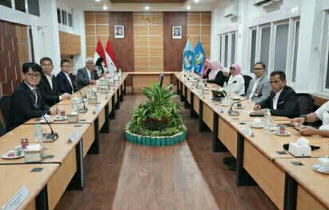 Pertemuan Dinas Pendidikan Jawa Timur dengan perwakilan Namhae University Korea Selatan. (IST)