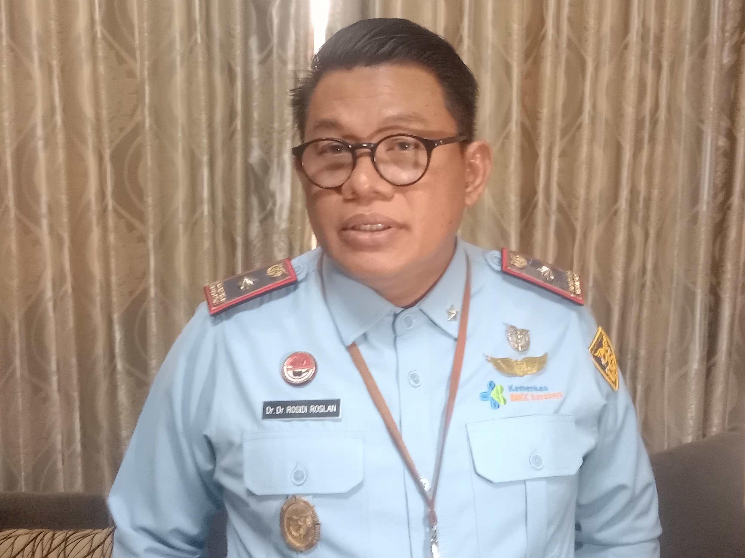 Kepala Bidang Kesehatan PPIH Debarkasi Surabaya, Rosidi Roslan.