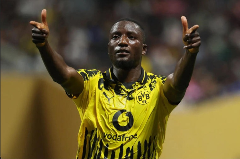 Serhou Guirassy jadi bintang kemenangan Borussia Dortmund atas Monterrey.