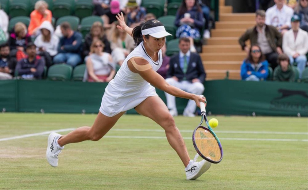 Aldila Sutjiadi berpasangan dengan Robert Galloway masih melaju di turnamen grand slam wimbledon.