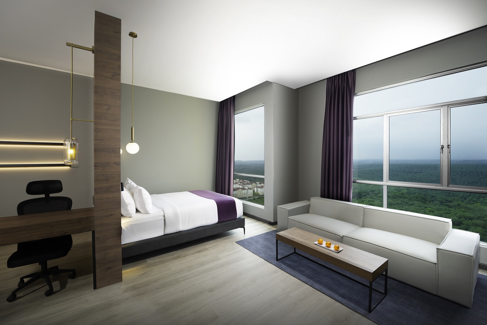 Quest Hotel Midport Port Dickson MENAWARKAN sea view dan forest view yang indah.