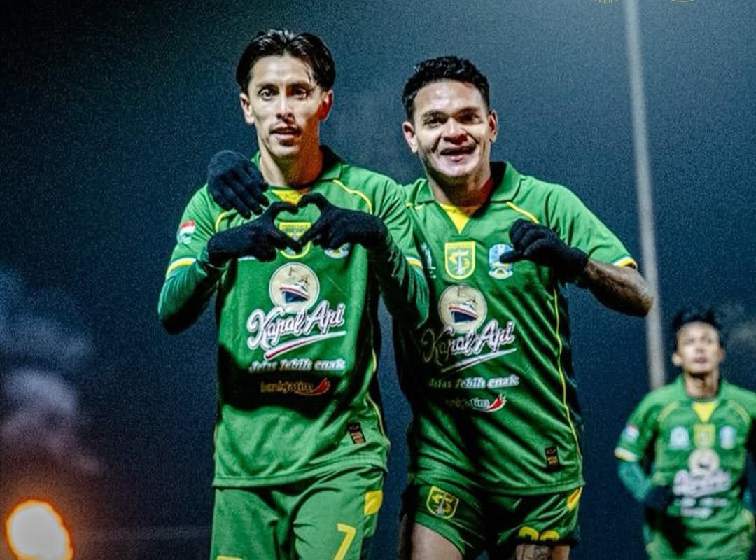 Francisco Rivera (kiri) dan Gali Freitas jadi duet maut baru Persebaya.