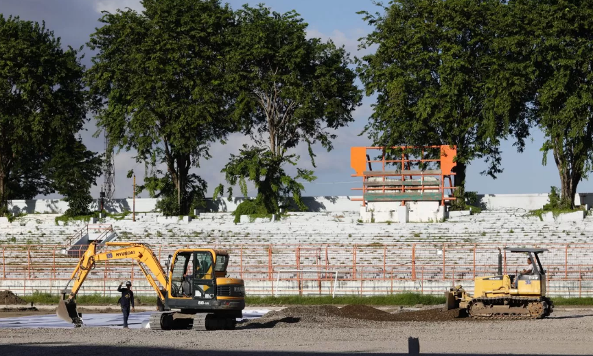 BERBENAH: Stadion Gelora 10 November (GION) Surabaya pernah direnovasi untuk persiapan penyelenggaraan Piala Dunia U-20.