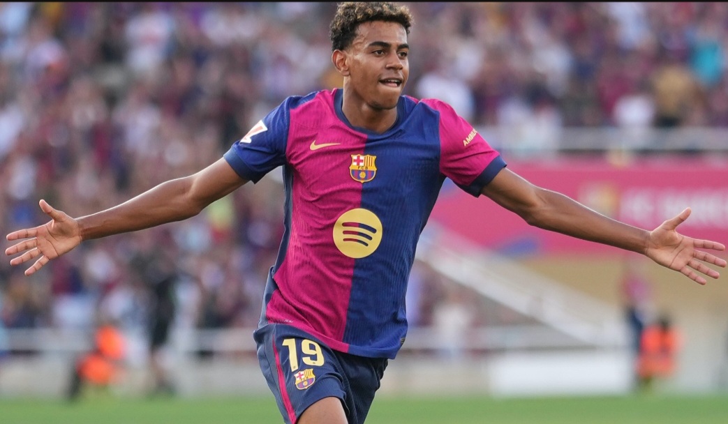 Lamine Yamal, anak muda andalan Barcelona yang harus dijaga dari kehidupan sosial yang tidak sesuai dengan usianya.