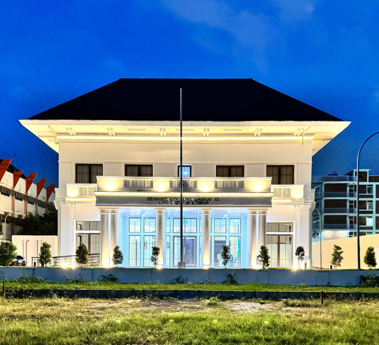 Gedung DPD RI Perwakilan Jawa Timur  di Jalan Jemur Andayani Surabaya. (IST)