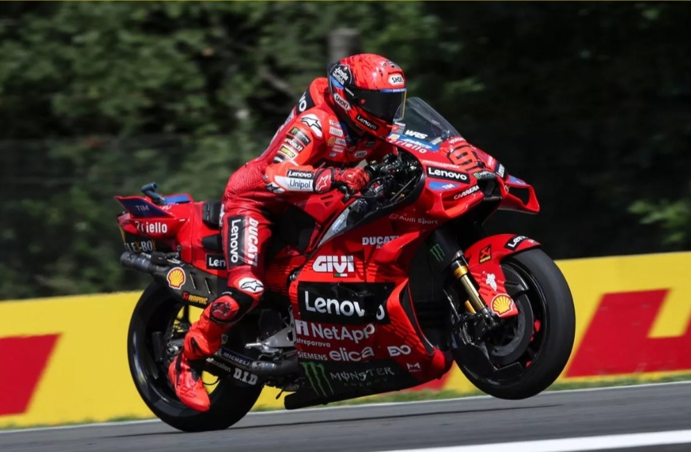 Marc Marquez belum terbendung.
