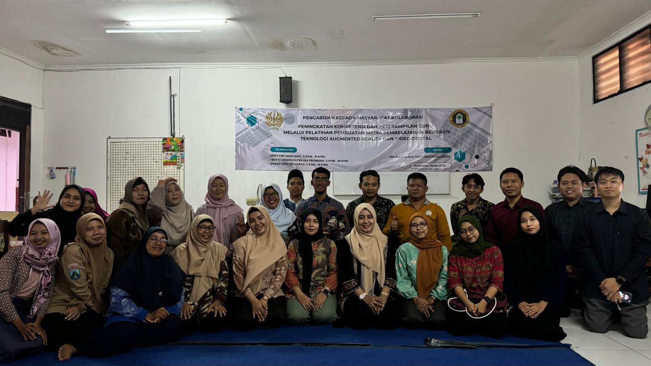 Fakultas Teknik Unesa bekerja sama dengan Fakultas Teknologi Informasi Unhasy Jombang menggelar kegiatan PKM berupa pelatihan dan pendampingan kepada guru-guru SD Labschool Unesa.