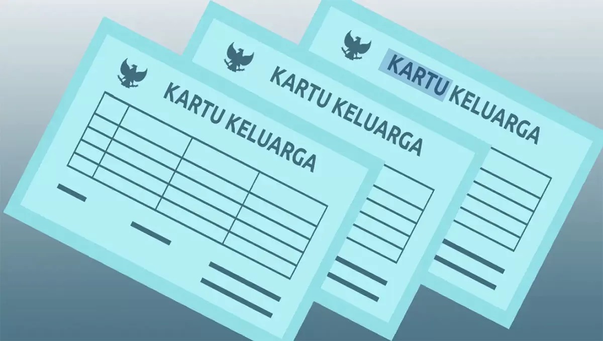 Ilustrasi kartu keluarga. (JPR)