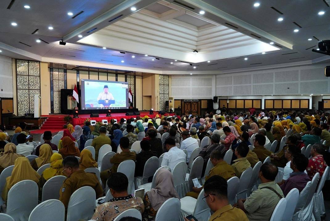 Presiden Prabowo Subianto meluncurkan Koperasi Merah Putih secara daring. (IST)