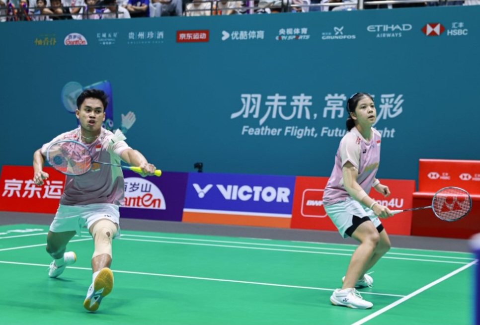 Ganda campuran Indonesia, Jafar Hidayatullah/Felisha Alberta Nathaniel Pasaribu.