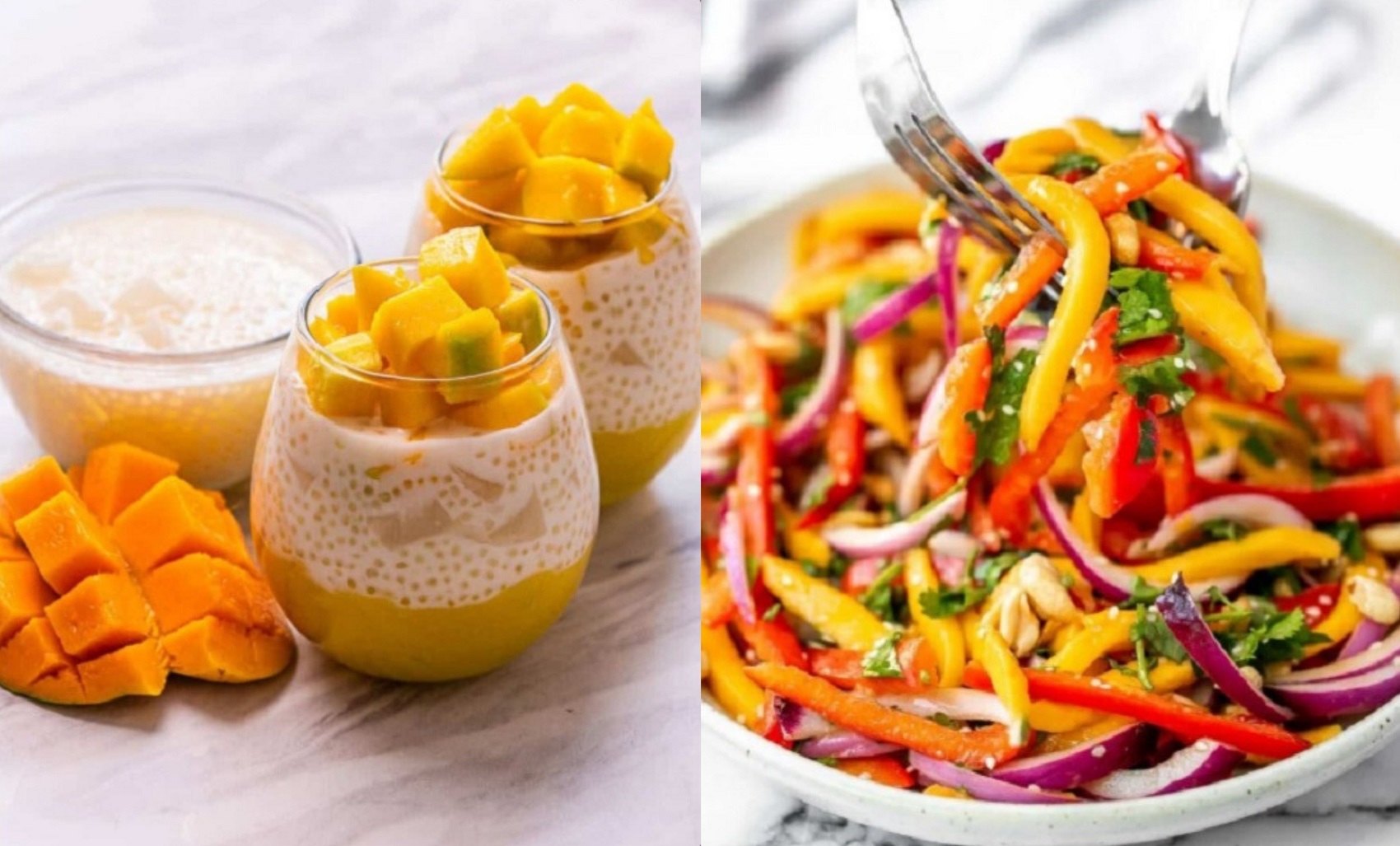Mangga bias diolah menjadi berbagai hidangan lezat, mulai dari sambal pedas, dessert manis, hingga minuman segar.