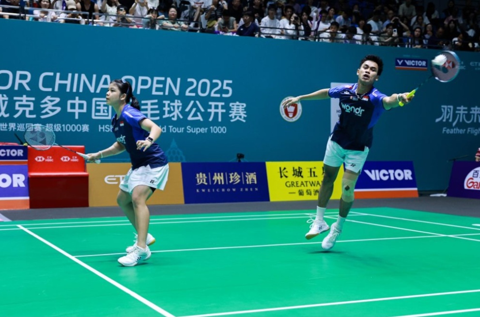 Jafar Hidayatullah dan Felisha Alberta Nathaniel Pasaribu akhirnya terhenti di babak semifinal.